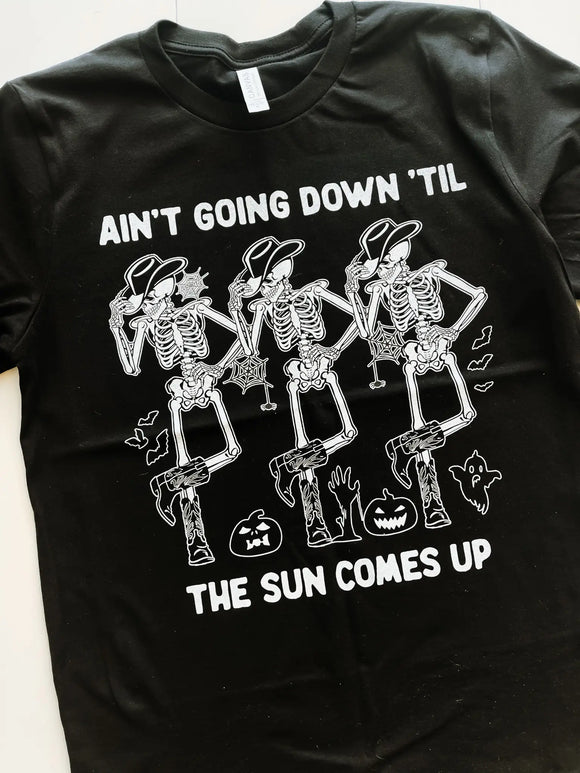 Ain’t Going Down Graphic Tee-Halloween