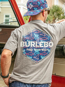 Burlebo Men’s Shirt- Neon Outdoors