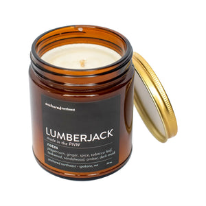 Lumberjack Scented Soy Candle
