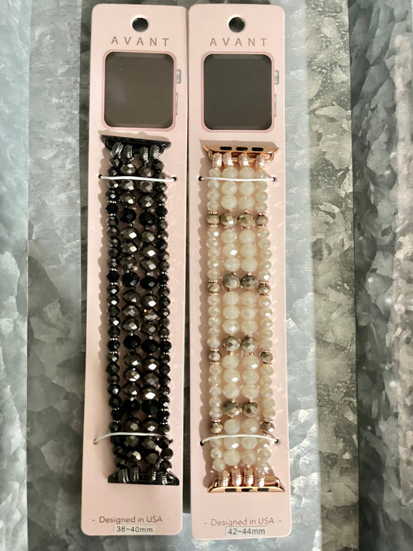 x2 Beaded Apple Watch Bands
