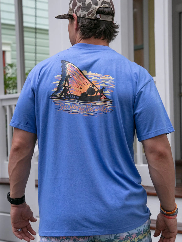 Burlebo Men’s Shirt- See You on the Water